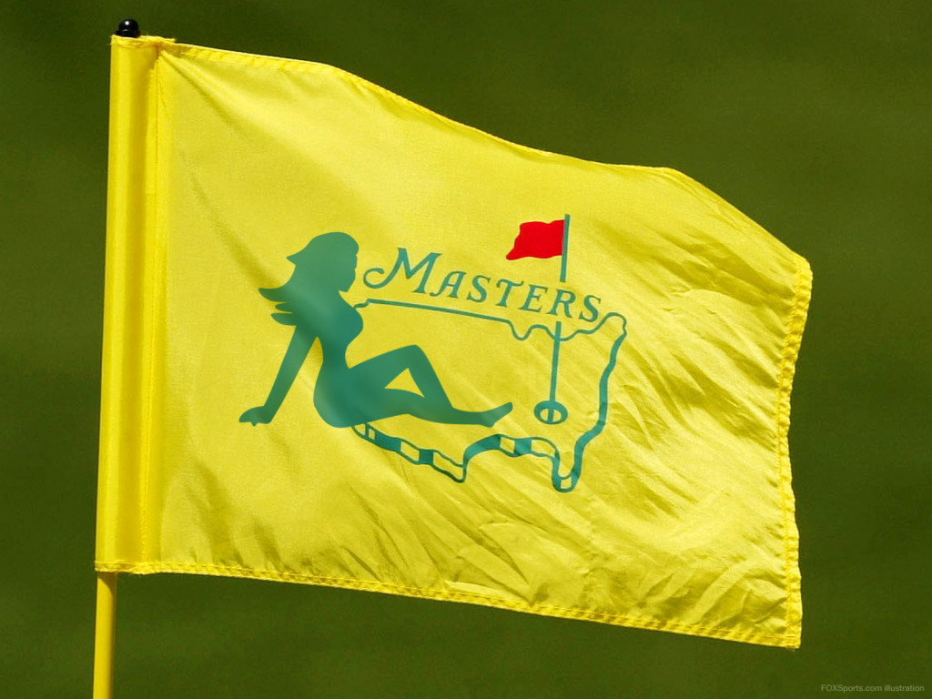 TigerWoodsMastersFlag